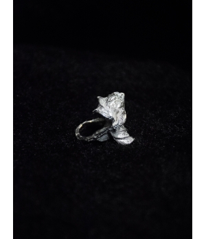 AOKINSIDE Silver Anthurium Ring