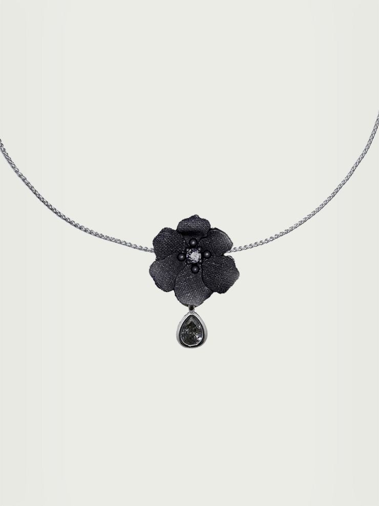 Black Orchid Core Necklace