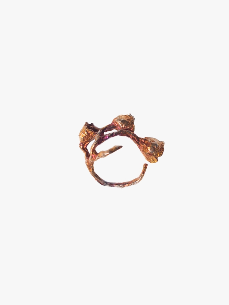 AOKINSIDE Oxidized Lily of the Valley Ring
