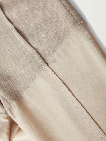 Beige Mary traditional suit trousers