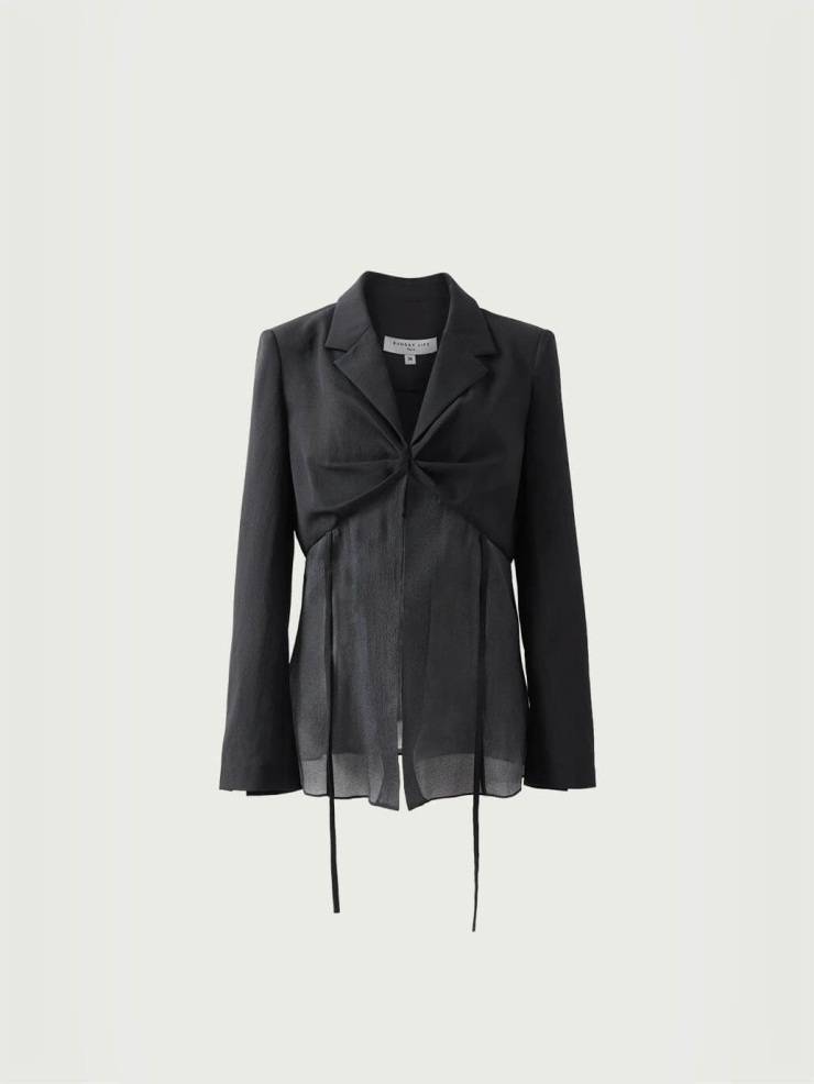 Black Vera blazer