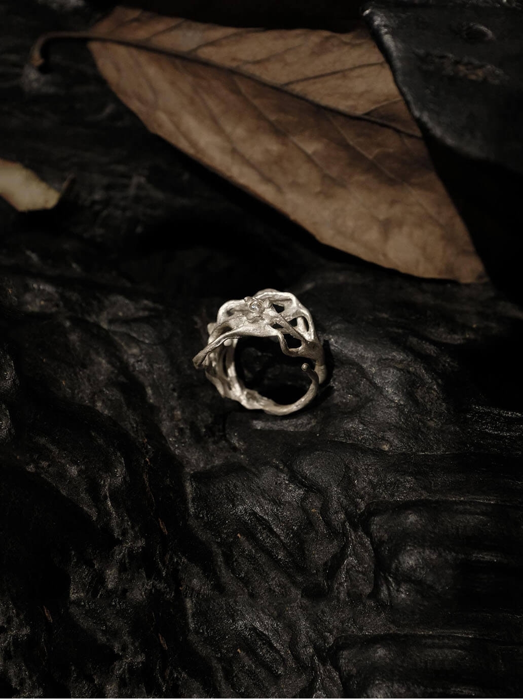 Silver Resting Ring