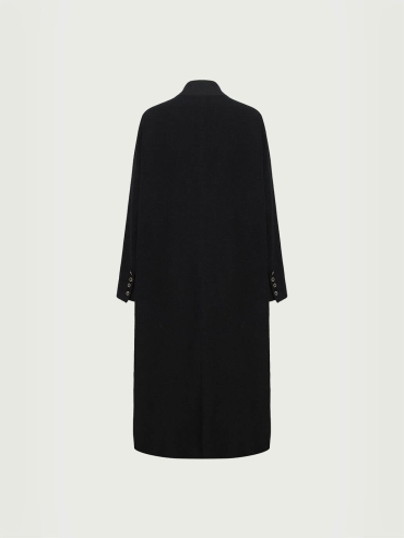 Black and Teal Patchwork Coat