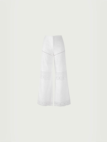 White Héloise pants