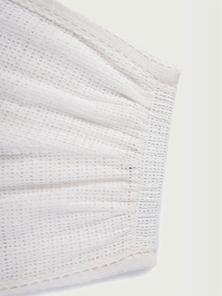 White Héloise pants