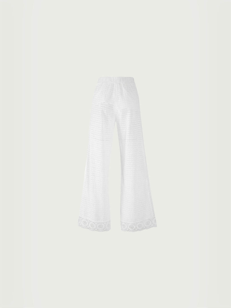 White Héloise pants