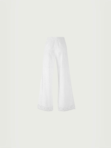 White Héloise pants