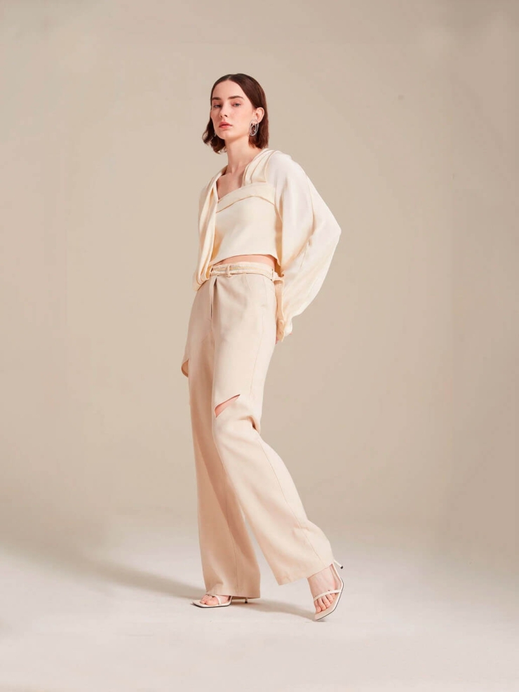 Beige Daralice pants