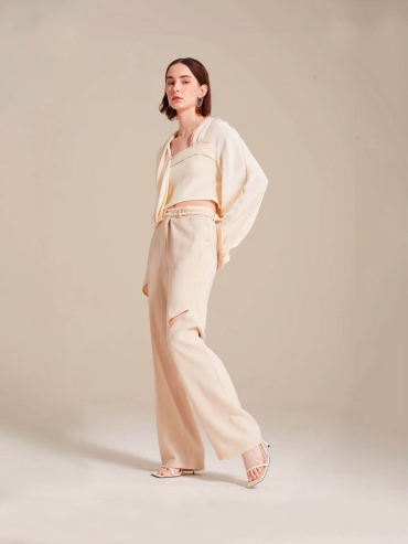 Beige Daralice pants