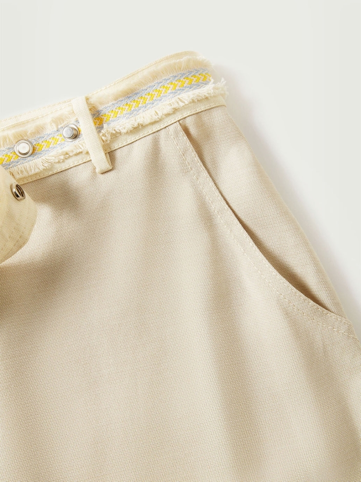 Beige Daralice pants