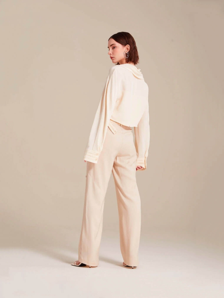 Beige Daralice pants
