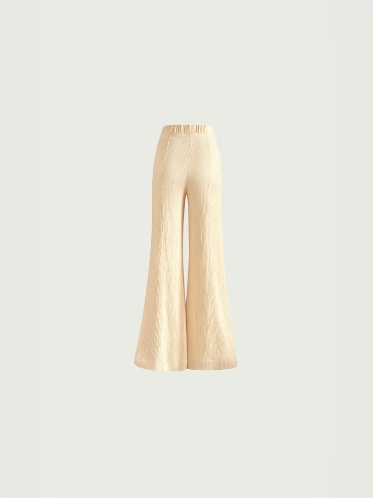 Beige Porl pants