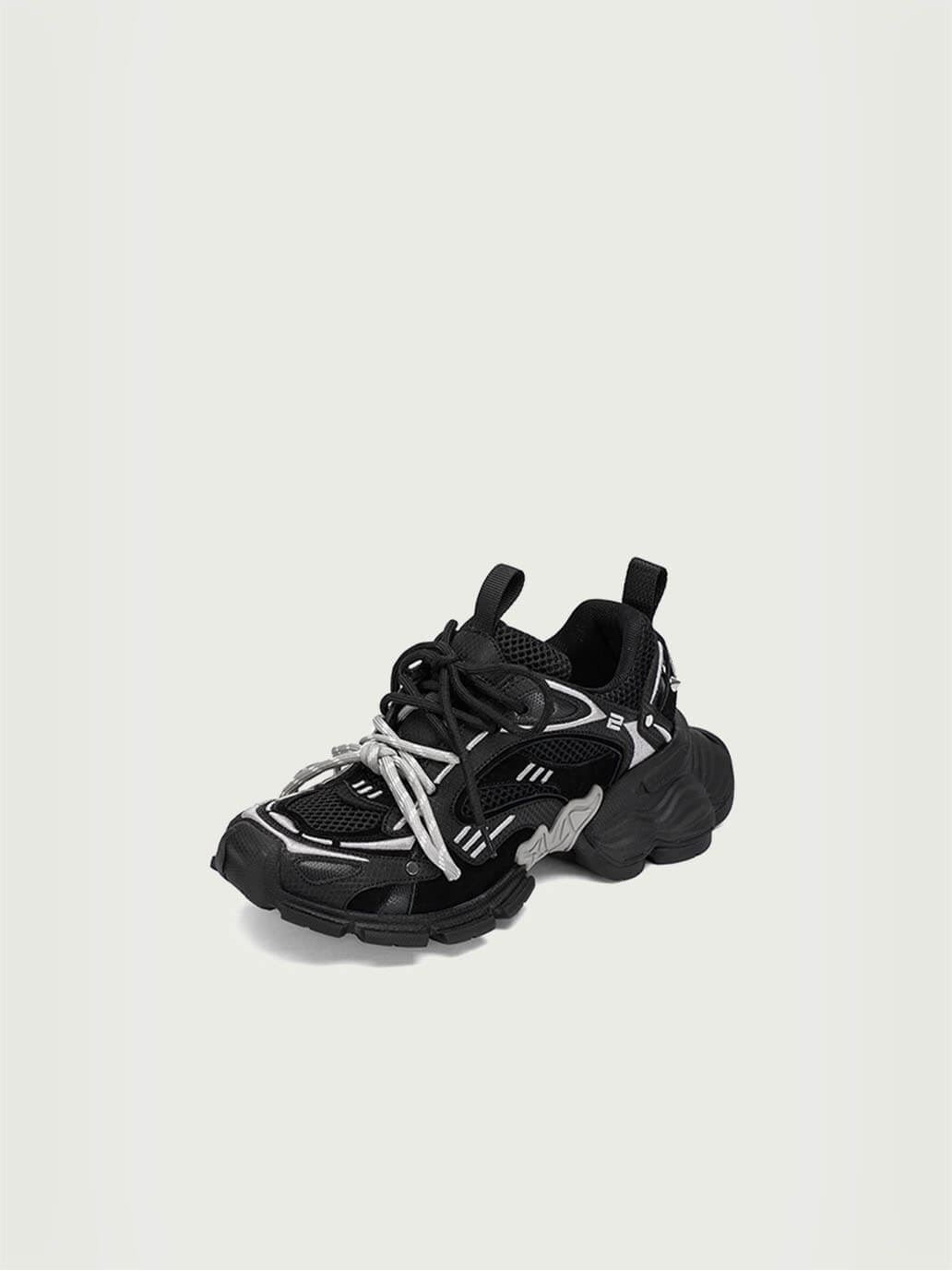 Black Dreamcore Angel Vintage Butterfly Dad Shoes