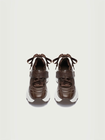 Brown Dreamcore Angel Sport Ballet Mary Jane Shoes