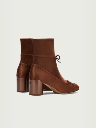 Red Dreamcore Angel Ballet Sock Boots