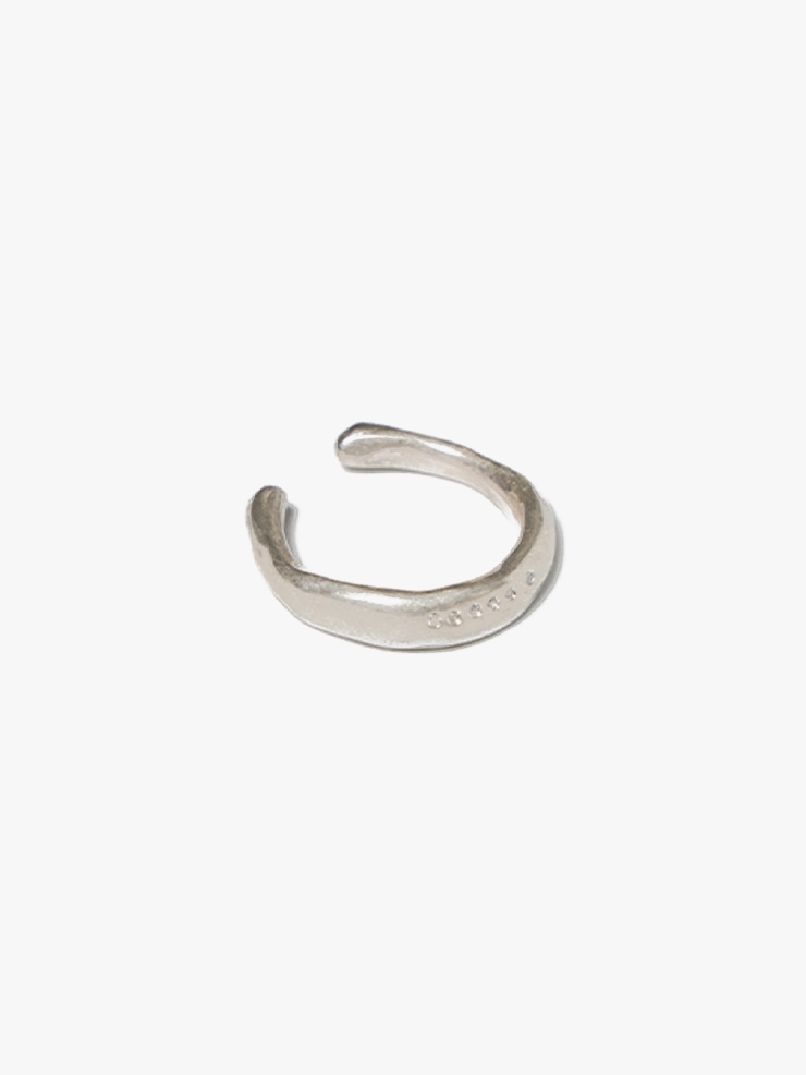 M.WONG Round Not Round - Medium Citrine Silver Ring
