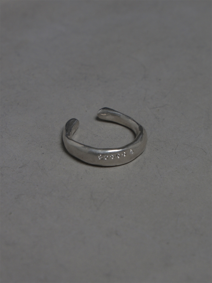 Round Not Round - Medium Citrine Silver Ring