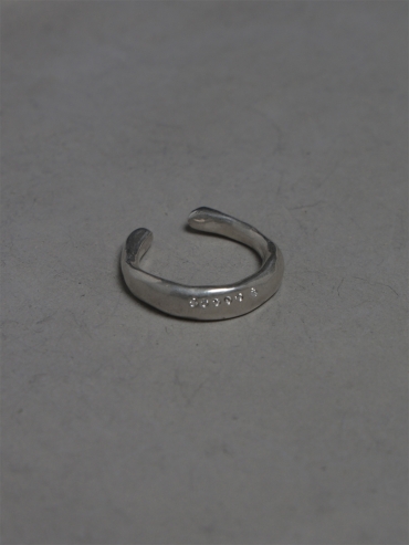 Round Not Round - Medium Citrine Silver Ring