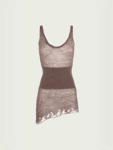 Purple onye knitwear top