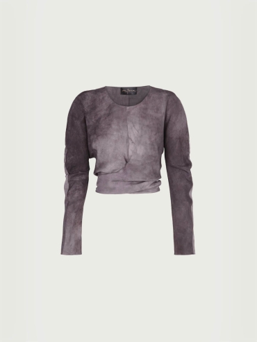 Fade lilac  sparkle top