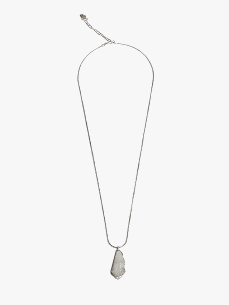 M.WONG Square Not Square - Silver Necklace
