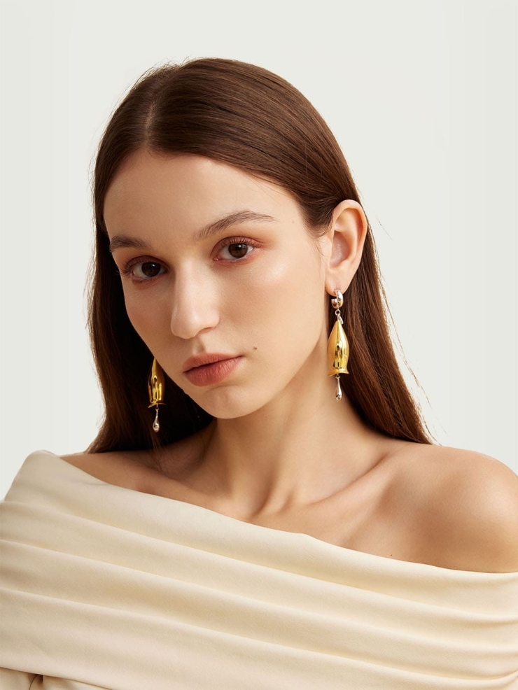 Swinging Bell Earrings