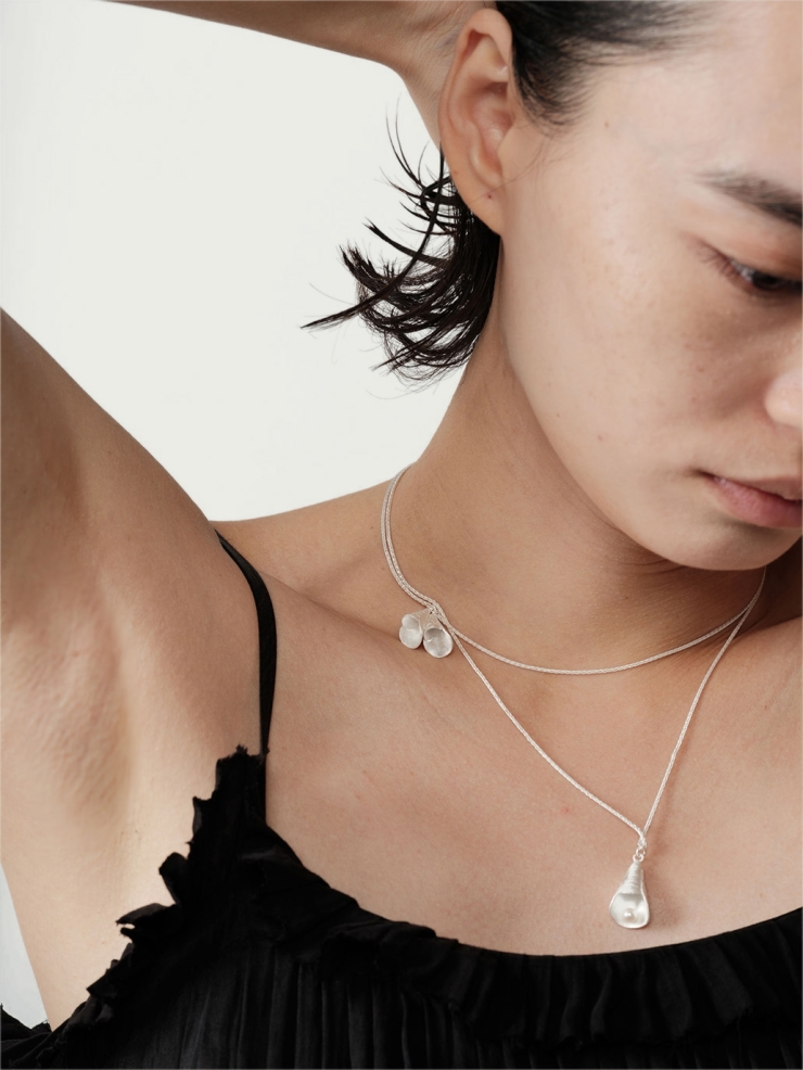 Decorated bells necklace