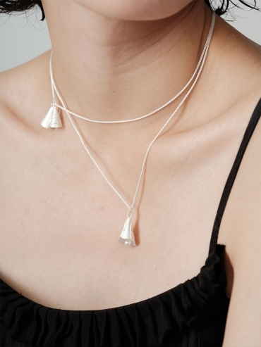 Decorated bells necklace