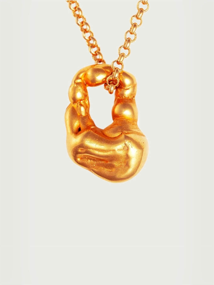 Gold Bourriche Necklace