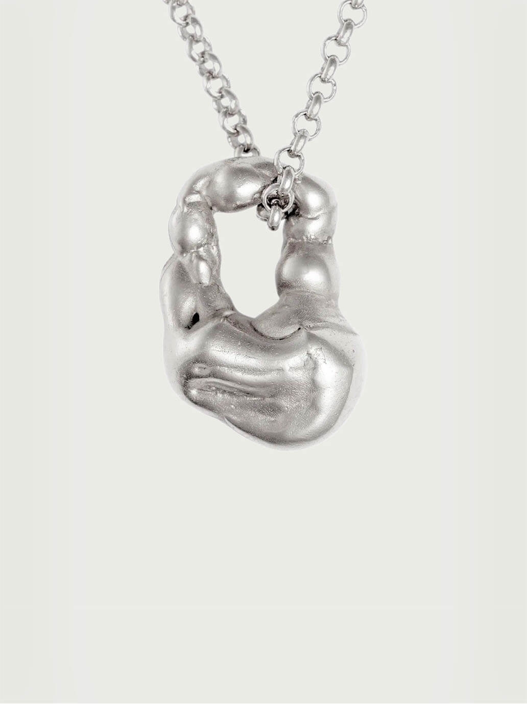 Silver Bourriche Necklace