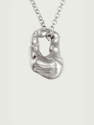 Silver Bourriche Necklace