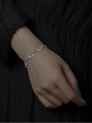 Silver Prism Bracelet