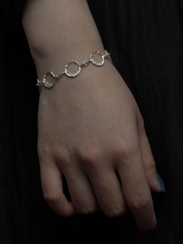 Silver Prism Bracelet