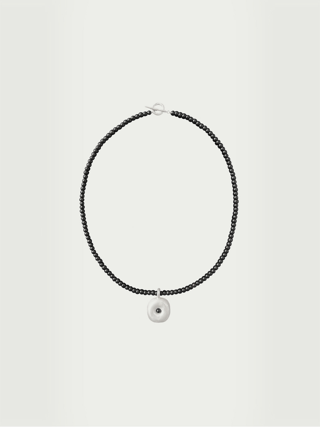 Ebony tree hollow pendant necklace