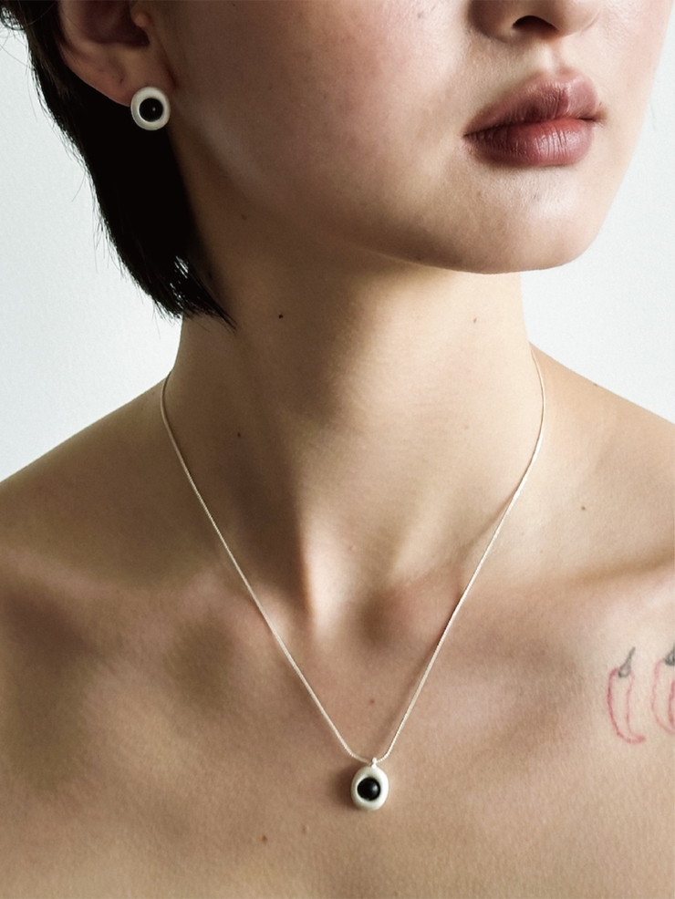 Tiny tree hollow pendant