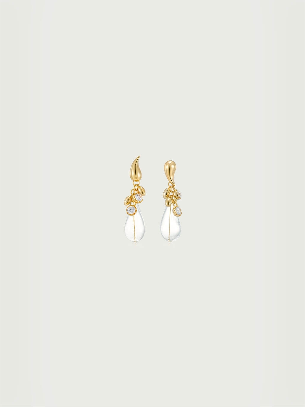Golden Rainy Night Earrings