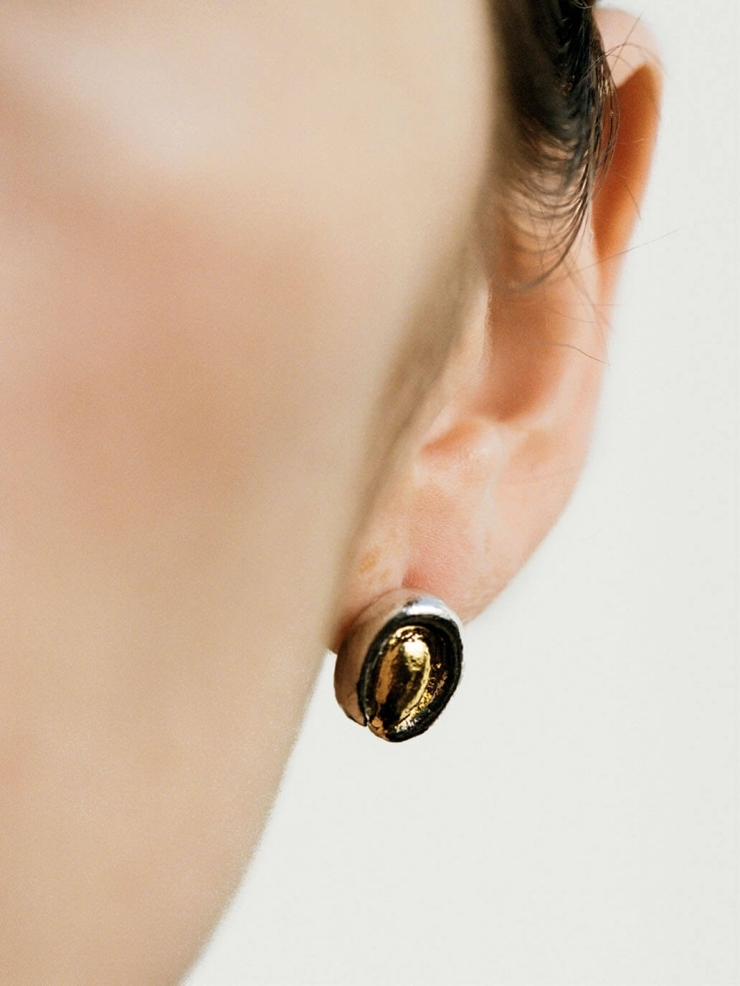 Gold and Silver Wrap Studs