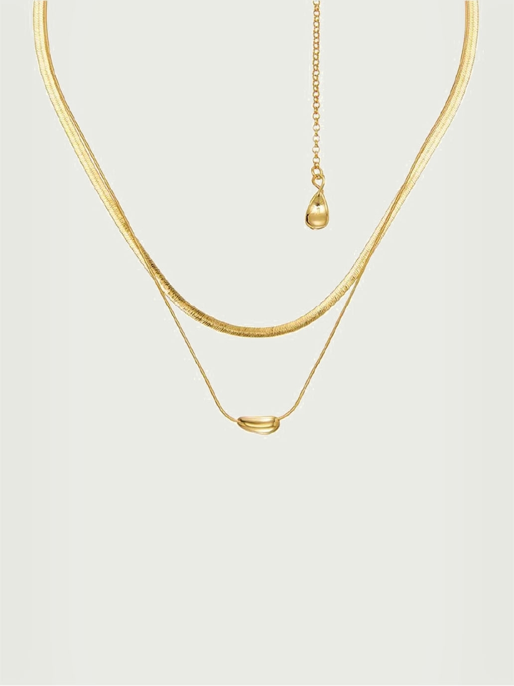 Gold Recording Necklace