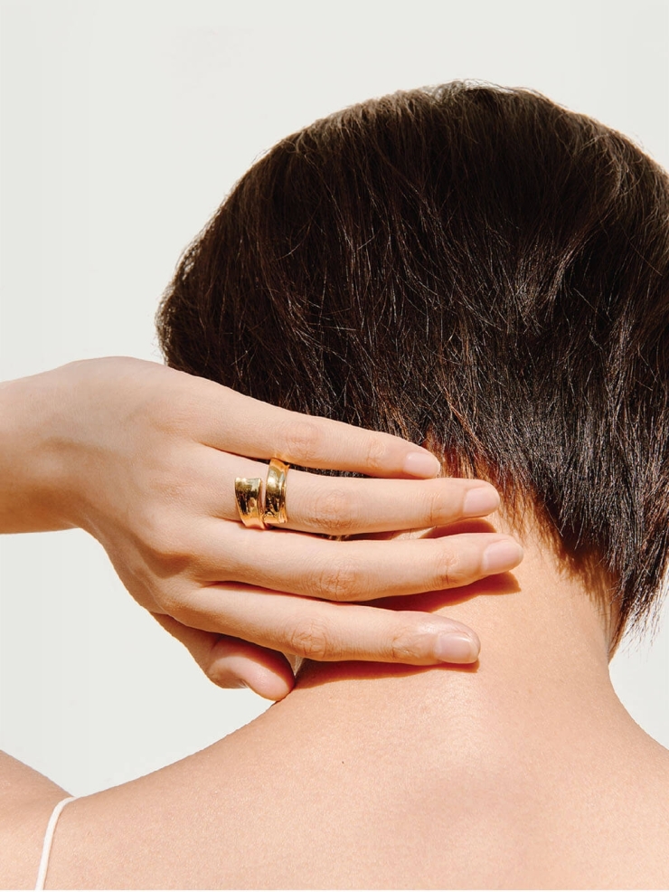 Gold By the Touch Ring