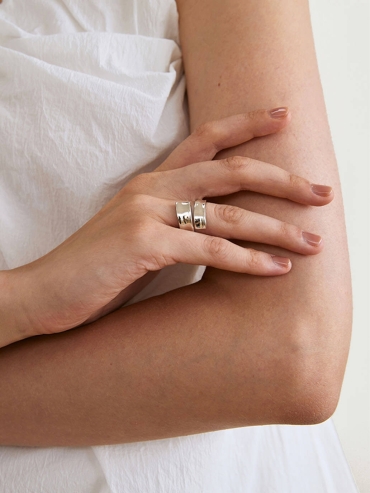 Silver By the Touch Ring