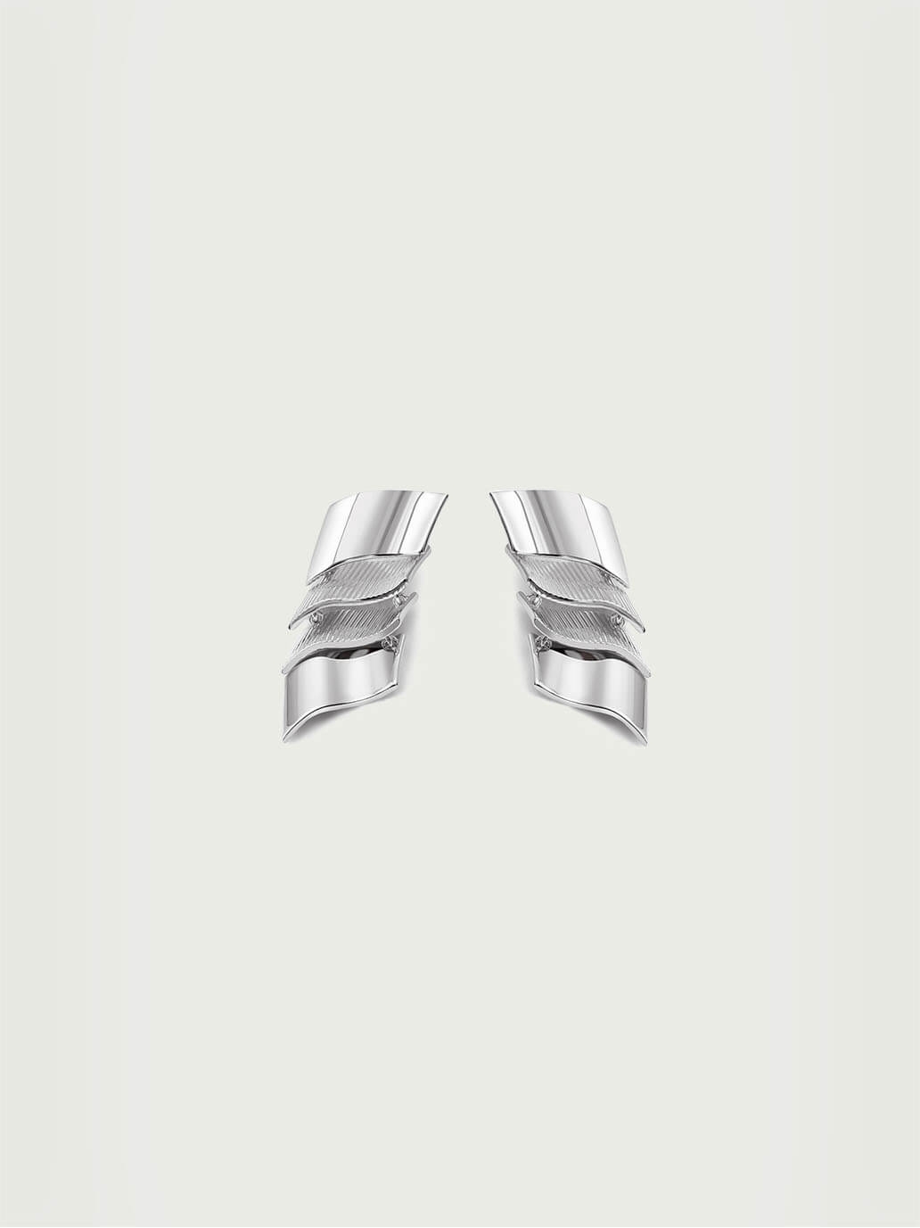 Sliver Wavelet Earrings