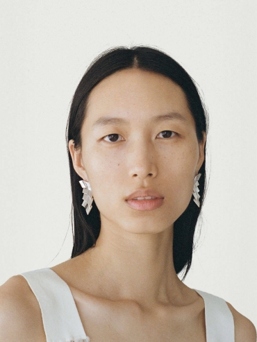 Sliver Wavelet Earrings