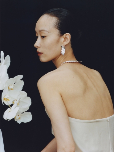 Sliver Wavelet Earrings