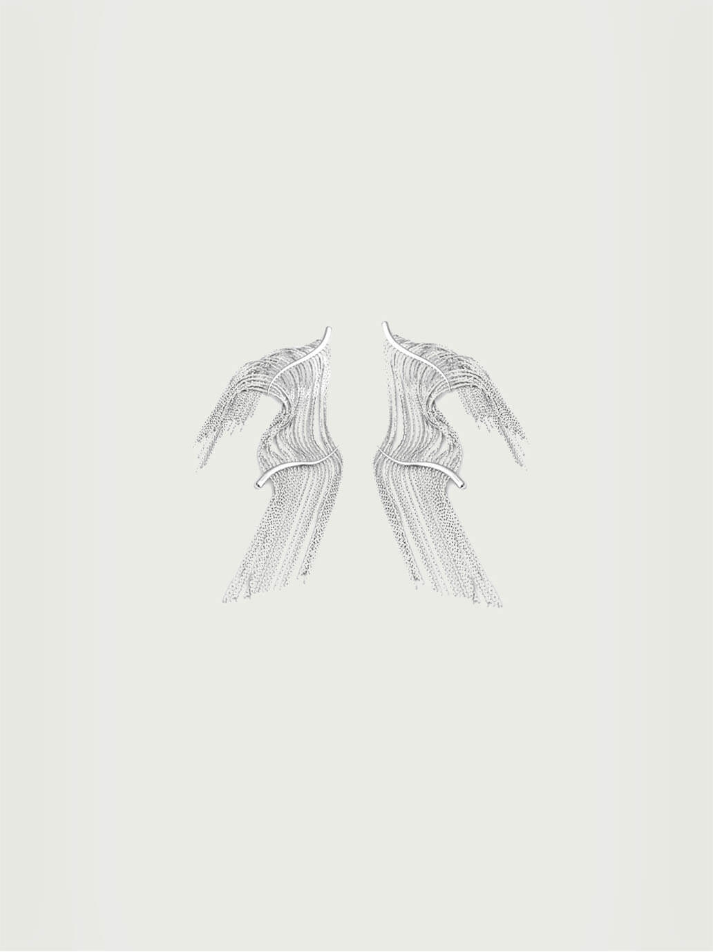 Sliver Glistening Earrings