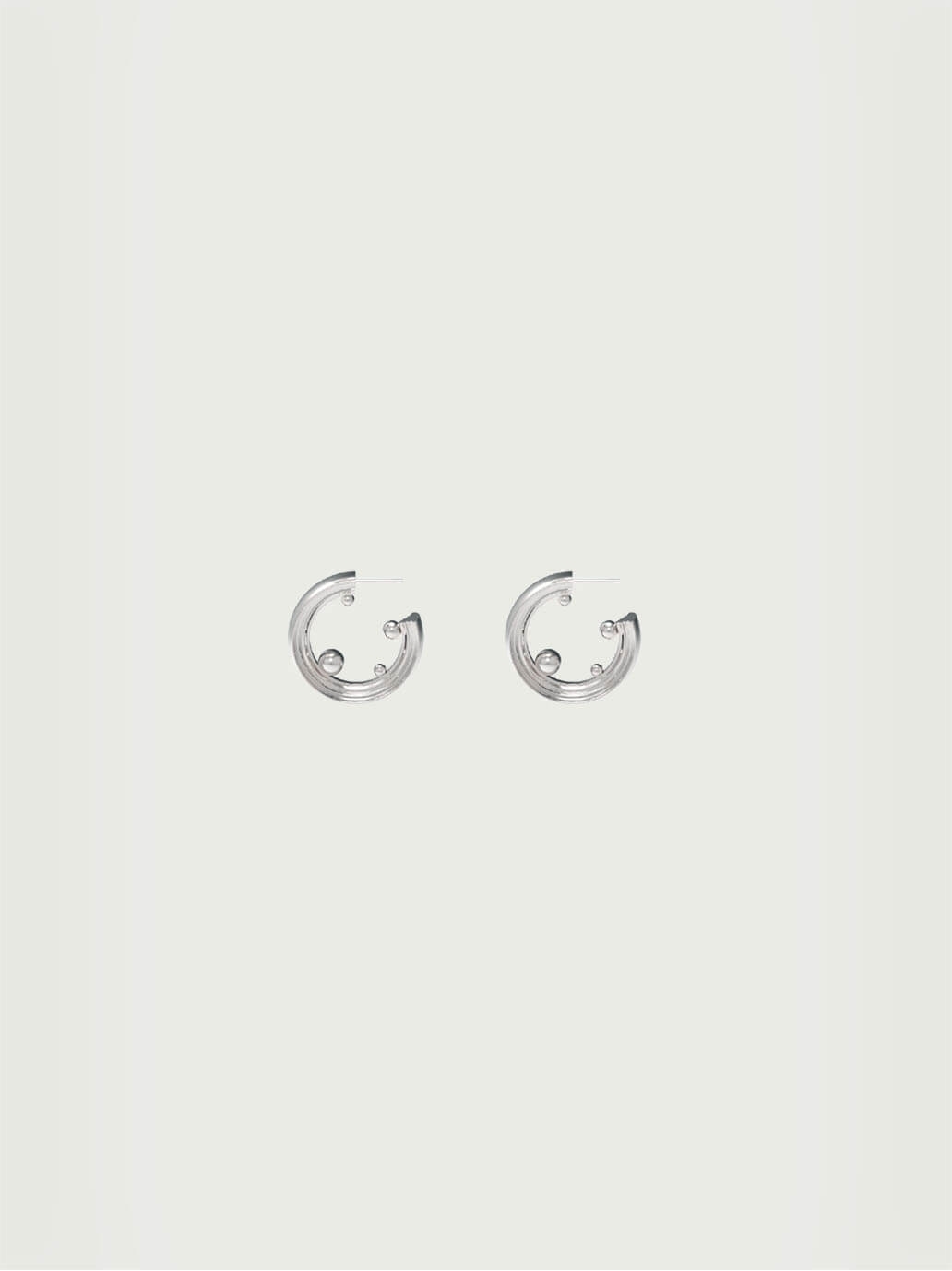 Sliver Small Spray Earrings