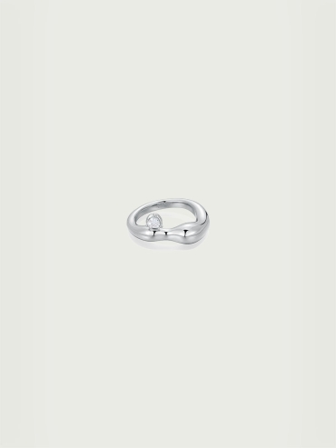 Mud Diamond Ring