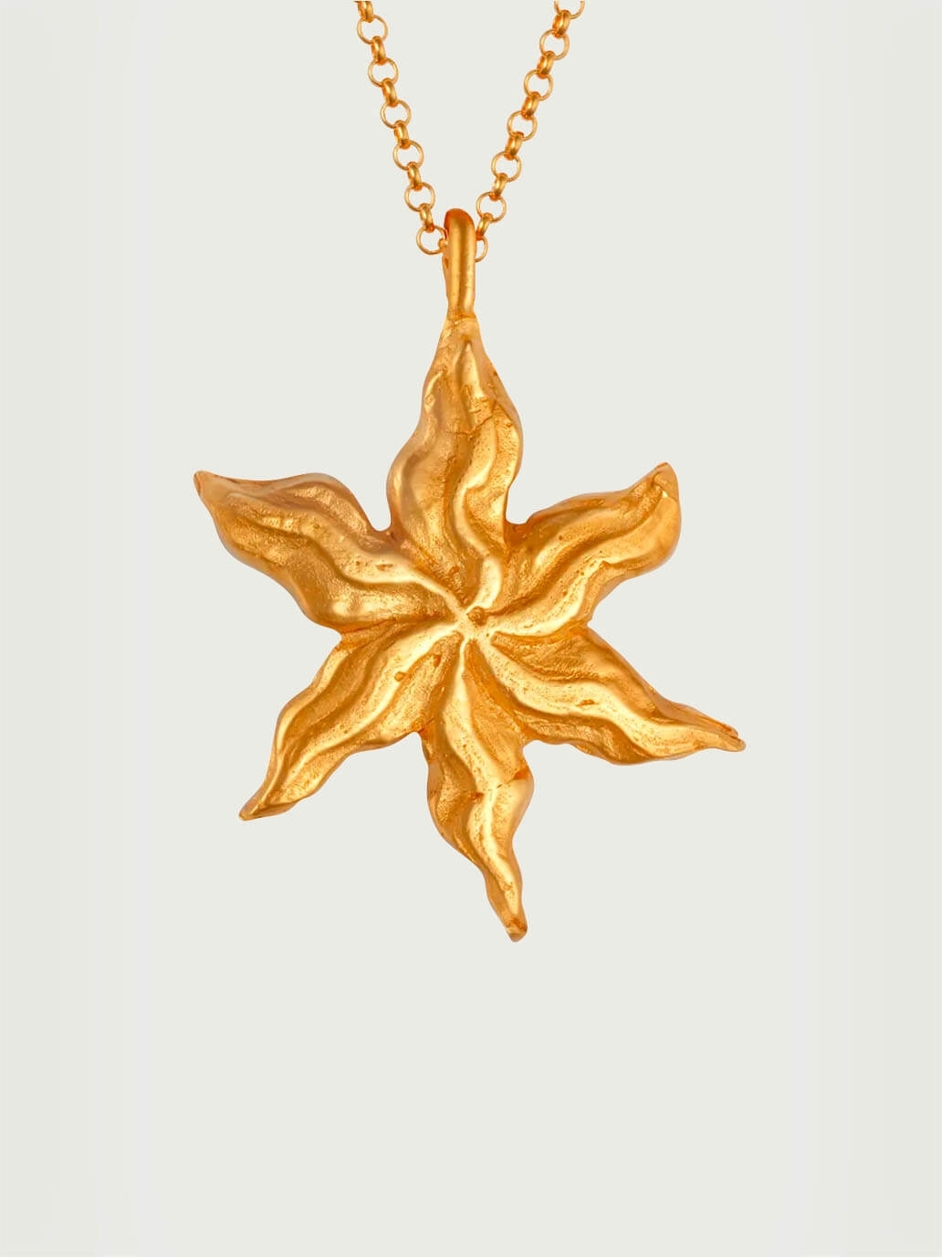 Gold Feu de la Saint-Jean Necklace
