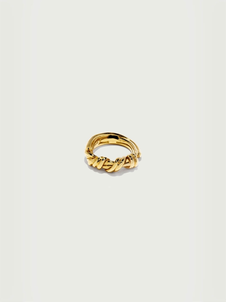 Gordian knot ring