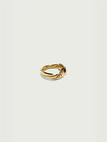 Gordian knot ring