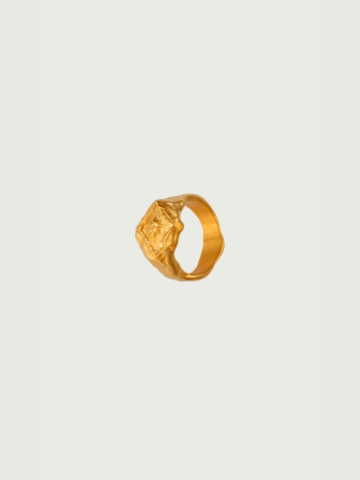 Gold Traversée Miraculeuse Ring